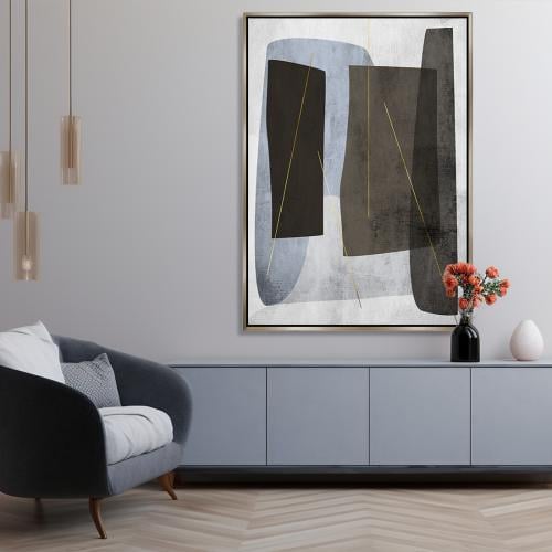 لوحة جدارية فنية - فن تجريدي عصري