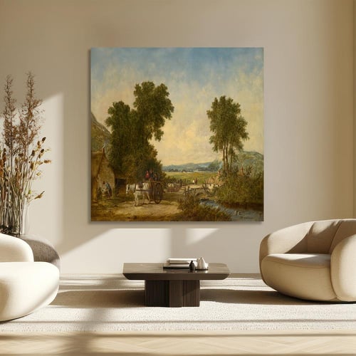 لوحة جدارية فنية - مودرن آرت