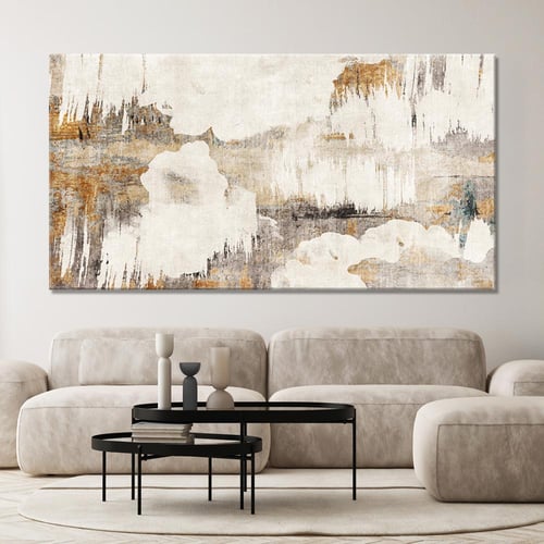 لوحة جدارية فنية - تجريدي تصميم عصري