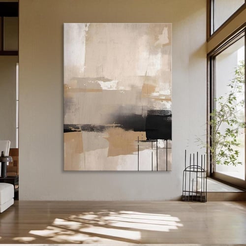 لوحة جدارية فنية - فن تجريدي عصري