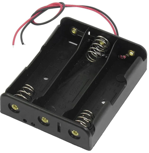 حامل بطاريات 18650 ثلاثي| Box for 18650 Battery X3