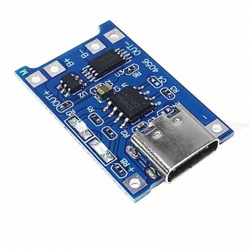 شاحن بطارية ليثيوم صغير 5V 1A Type-C مع دائرة حماي...