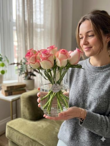 Elegant flower vase
