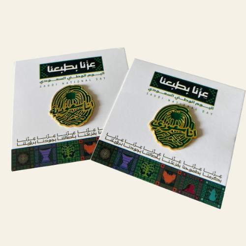 National Day brooch