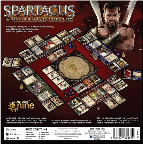 Spartacus: A Game of Blood and Treachery