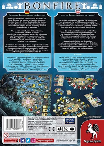 Pegasus Spiele 55141G - Bonfire (Hall Games)