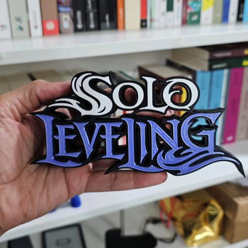 Solo leveling logo اسم سولو ليفلنغ