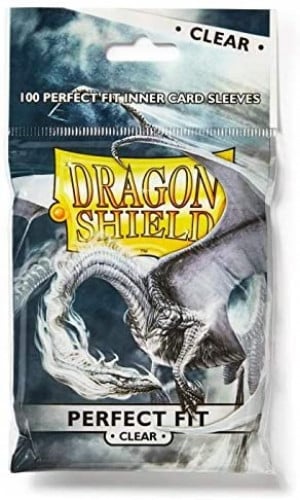 Sleeves: Dragon Shield - Perfect Fit Standard - Cl...