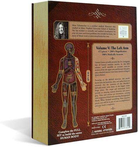 Jigsaw Puzzle Dr. Livingston's Anatomy - The Human...