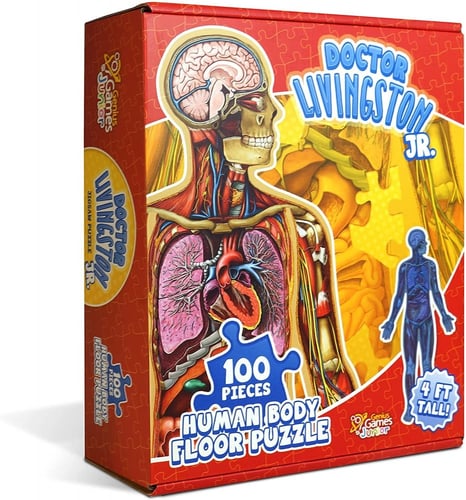 Jigsaw Puzzle: Dr. Livingston Jr. - Human Body Flo...