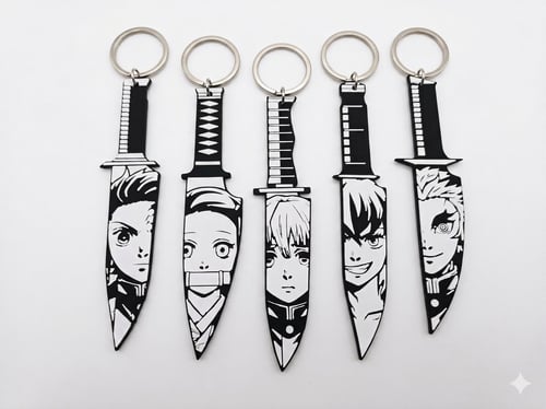 حبة واحدة / DEMON SLAYER Knife keychain