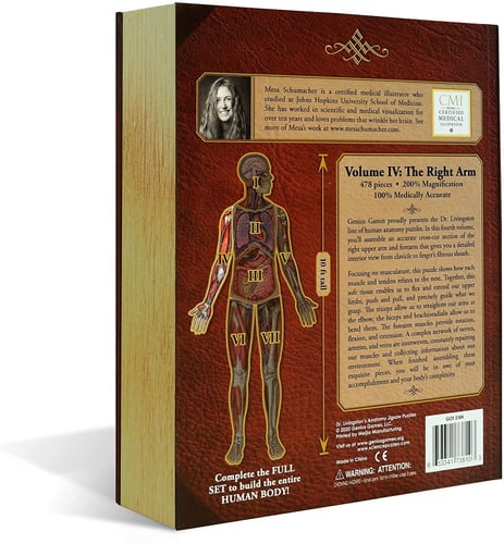 Jigsaw Puzzle Dr. Livingston's Anatomy - The Human...