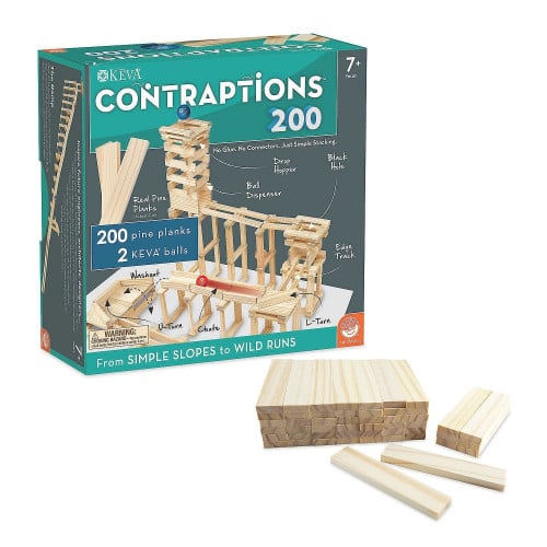 KEVA: Contraptions (200+ Pieces) - KEVA: Contrapti...