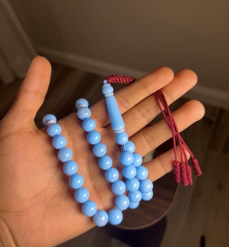 سبحه بكلايت سماوي كركوشه