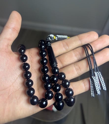 سبحه بكلايت اسود كركوشه
