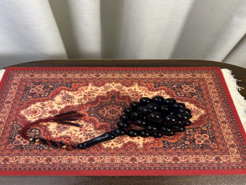 سبحه زعفران فواح حزباء كركوشه اسود واحمر