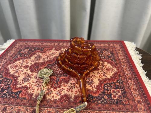 سبحه زعفران فواح عسلي طربزونه