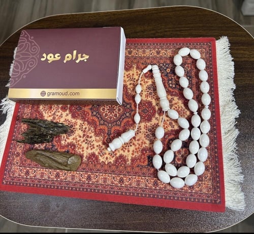 سبحه عضم جمل بيضاوي