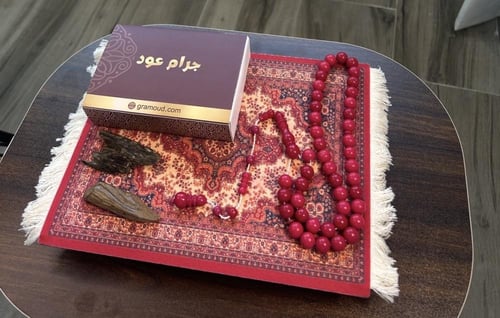 سبحة بليارد احمر توتي