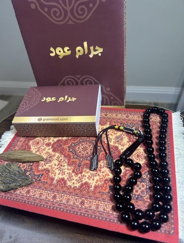 سبحه بكلايت اسود كركوشه