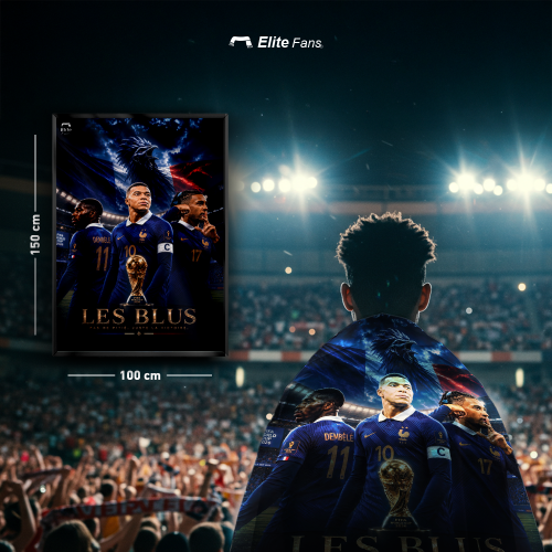 علم لاعبين فرنسا - كأس العالم 2026