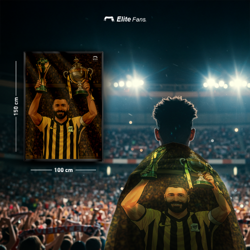 علم كريم بنزيما #1