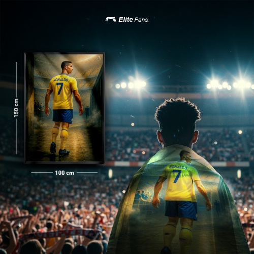 علم كريستيانو رونالدو - النصر الى الابد