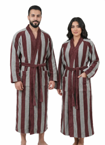 روب استحمام ريمي مقلم