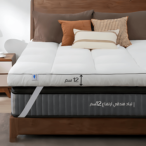 لباد فندقي فاخر 140×200-12سم