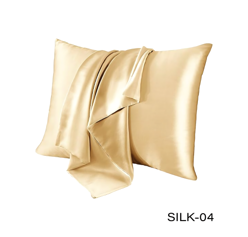 زوج غطاء وسادة حرير