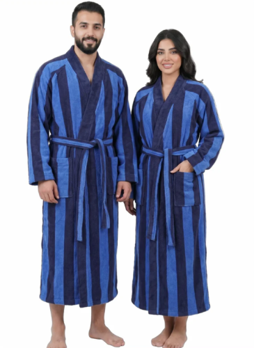 روب استحمام ريمي مقلم