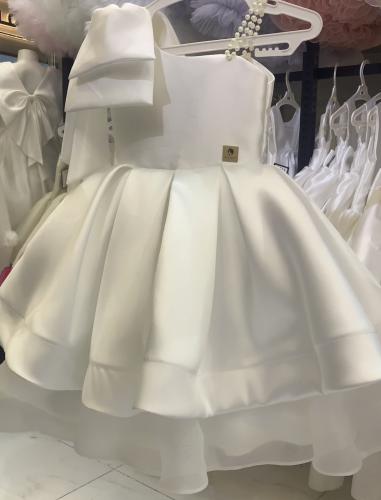 فستان اوف وايت كتف واحد