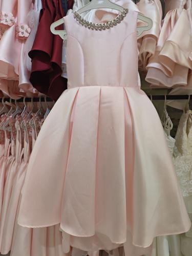 فستان اطفال ساتان فيونكه🎀