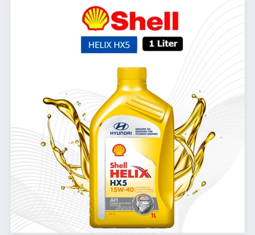 مجموعة زيوت شل هيلكس المعدنية 5,000KM