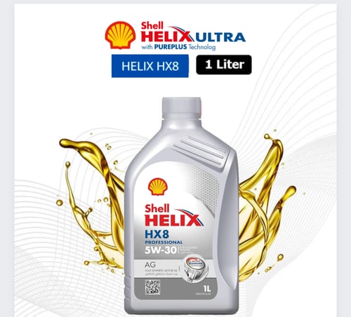 مجموعة زيوت شل هيلكس التخليقية بالكامل 10.000KM