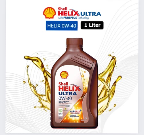 مجموعة زيوت شل هيلكس التخليقية بالكامل 10.000KM