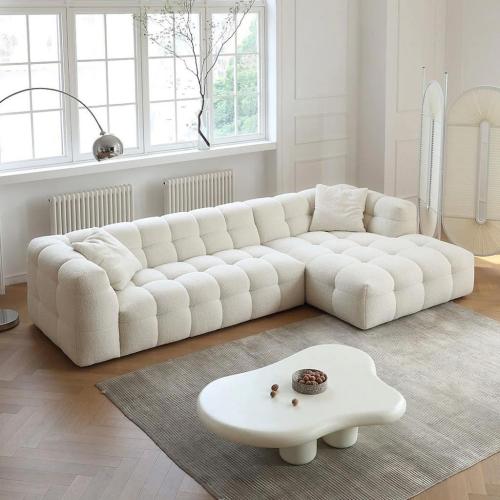 كنبة زاوية بوكليه اوف وايت 300×150