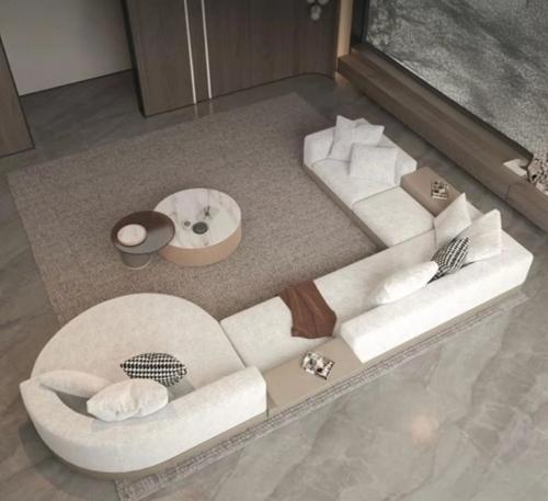 كنبة زاوية جهة دائرية 350×200