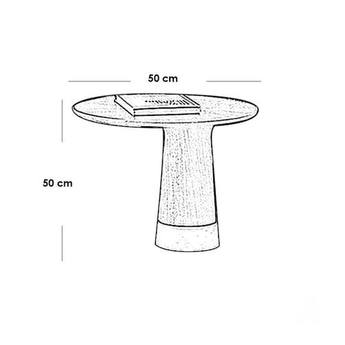 طقم طاولات قهوة خشب جوز