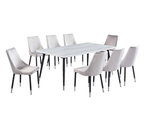 طقم سفرة "رويال ماربل": عنوان الفخامة في منزلك ✨