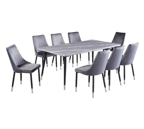 طقم سفرة "رويال ماربل": عنوان الفخامة في منزلك ✨