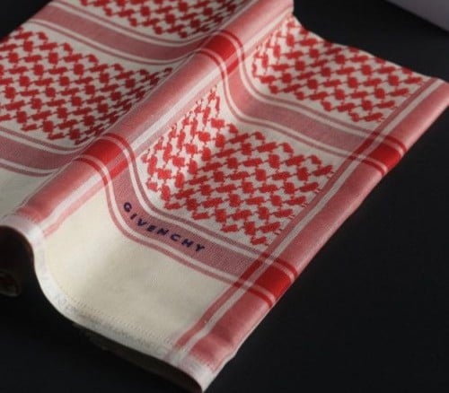 شماغ جيفنشي كلاسيك احمر بيج