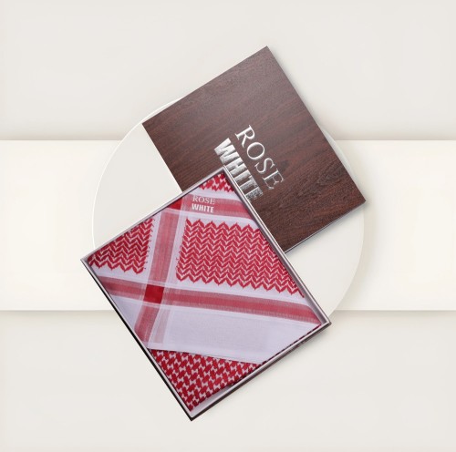 شماغ ROSE WHITE-B2