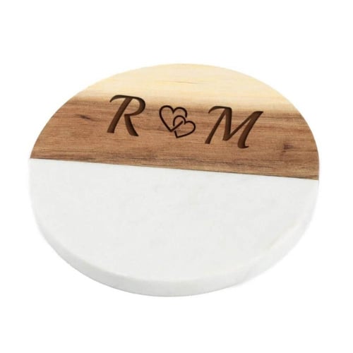 قاعدة اكواب سيراميك وخشب