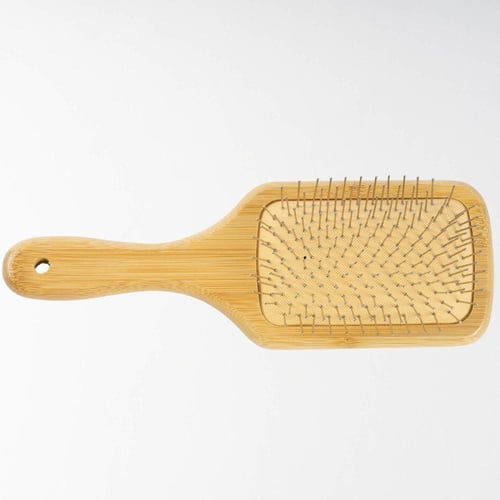 فرشاة شعر بامبو بالاسم