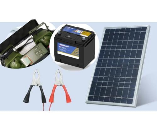 الواح 50واط شاحن بطارية جهاز طيور