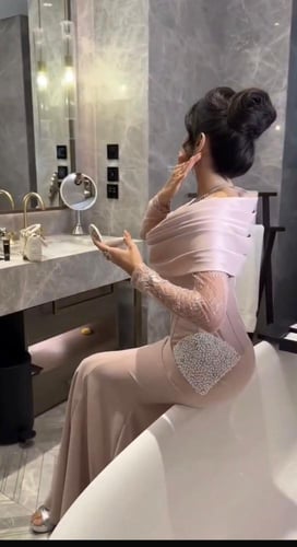 فستان سهره راقي لاصلي RA440