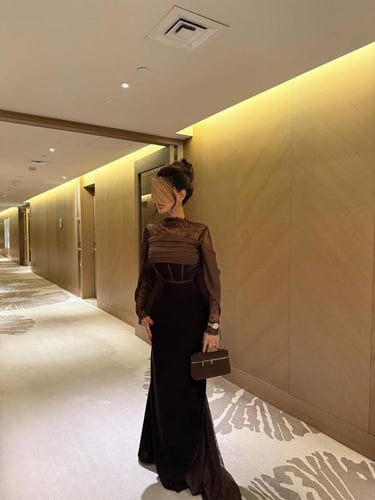 فستان سهره راقي لاصلي RA179