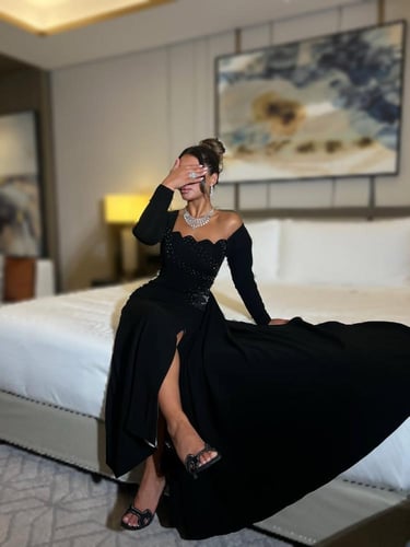 فستان سهره راقي لاصلي RA586