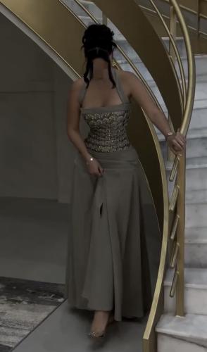 فستان سهره راقي لاصلي RA236